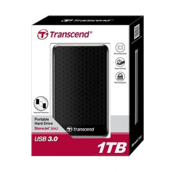 HDD Хард диск Transcend StoreJet 25A3K външен