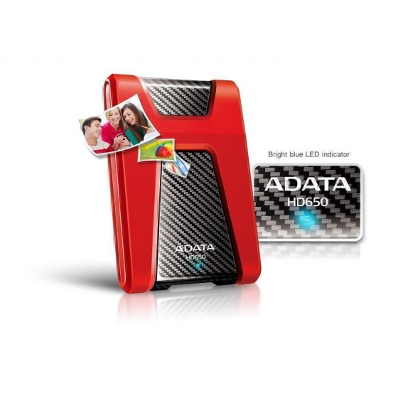 HDD Хард диск ADATA DashDrive Durable HD650 външен