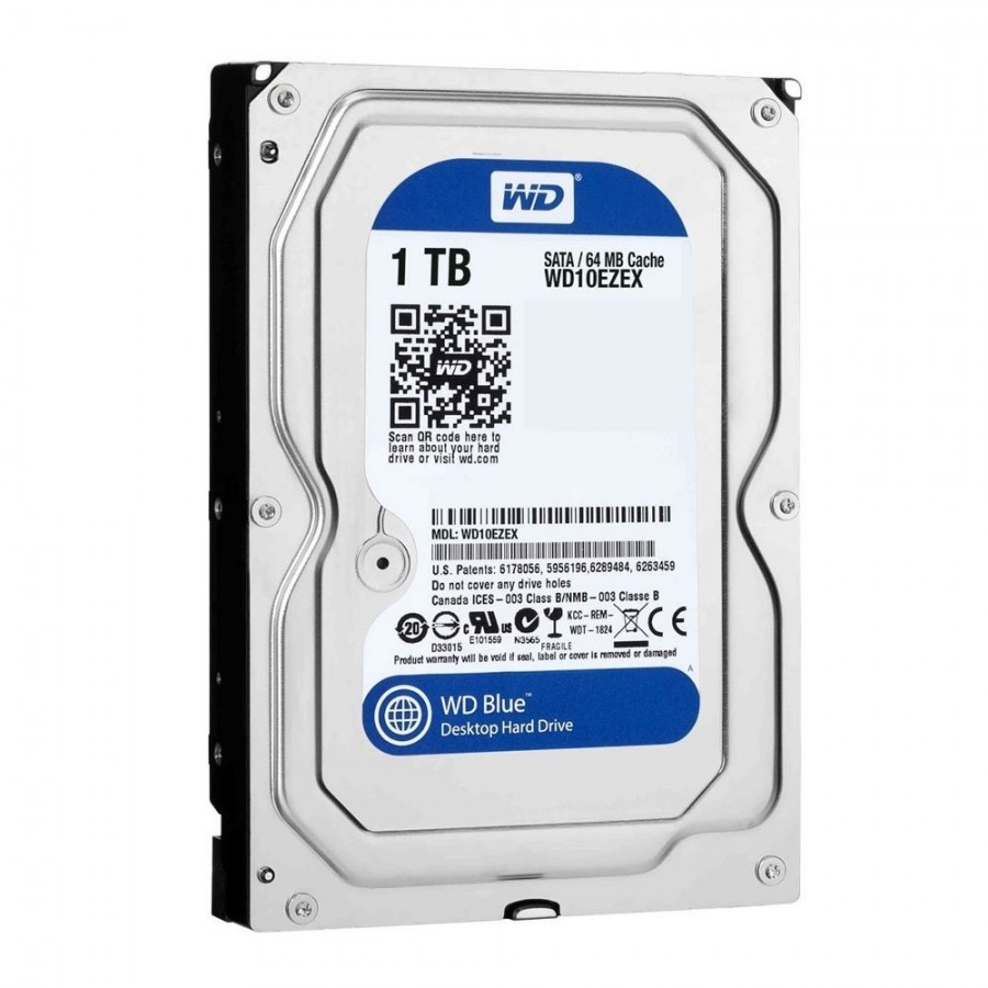HDD Хард диск 1TB WD Blue 3.5' SATAIII 64MB 7200rpm
