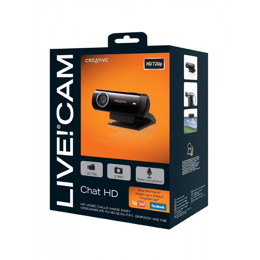 Уеб камера Creative Labs Live! Cam Chat HD