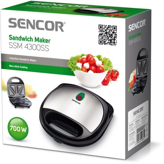 Тостер за сандвичи Sencor SSM 4300SS
