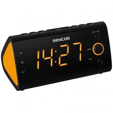 Радио часовник Sencor SRC 170 OR